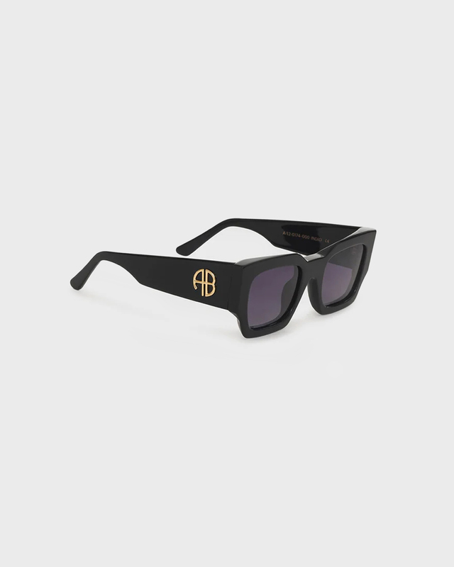 Anine Bing Sunglasses Indio Monogram Svart ONESIZE