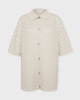 Malina Skjorta Moa Knitted  Beige XL