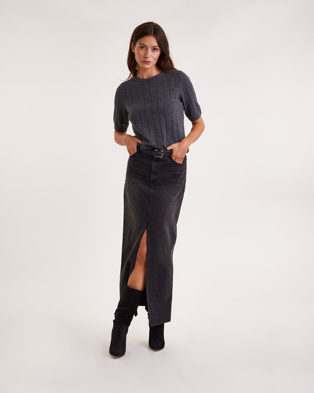 Wakakuu Icons Topp Alma Knit Grå S