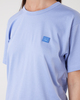 Acne Studios T-shirt Nash Face Ljuslila XXS
