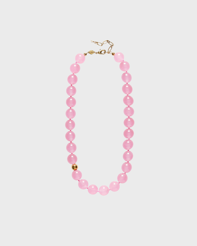 Anni Lu Necklace Pink Bubbles Light Pink