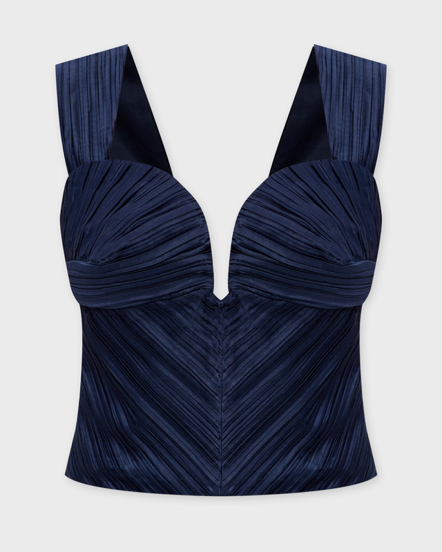 Cult Gaia Topp Kaitlin Blå US 2 ( EUR 34)