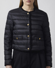 Moncler Jacket Fleurs  Black MONCLER 5 (XL)