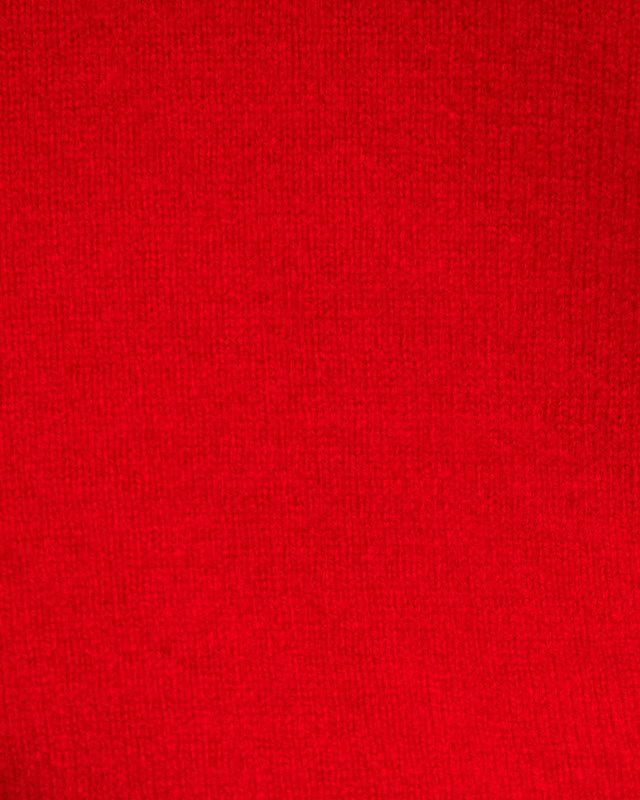 Wakakuu Icons Top London Wool Cashmere Röd S