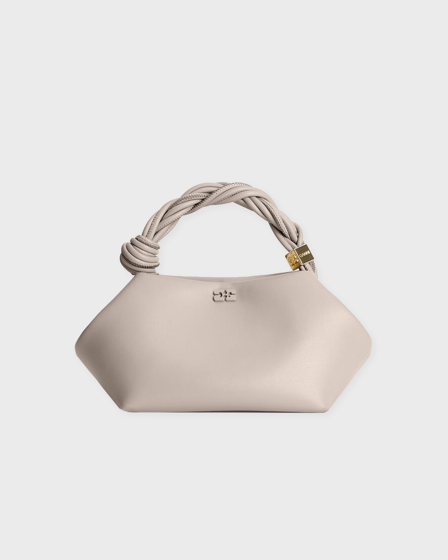 Ganni Small Bou Bag - Female - Handbags - Gray - One Size - Bags - Image 4
