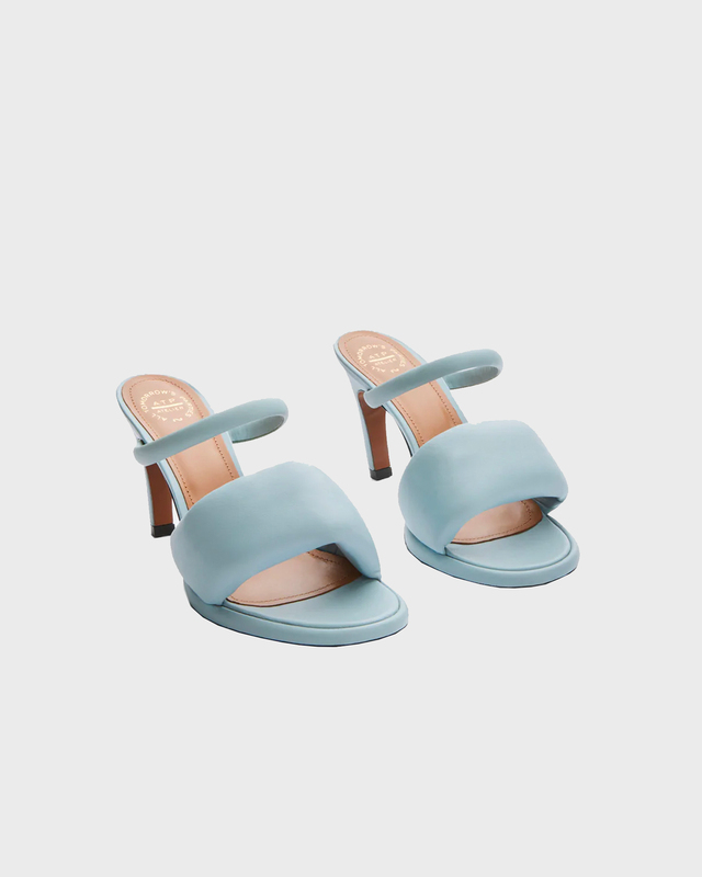 ATP Atelier Heels Agnone Pastel Blue Nappa Ljusblå EUR 37