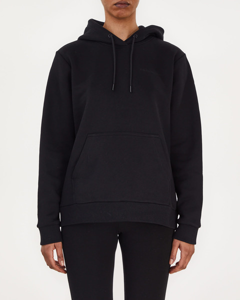 Sweater W Original Small Logo Hood Svart 1