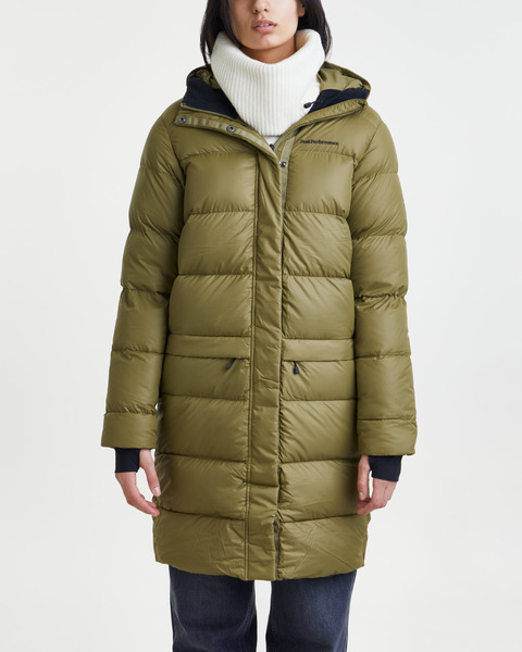 Jacka W Frost Down Coat Grön 2