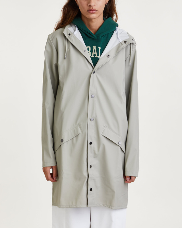 Rains Rain Coat Long Grey M