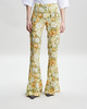 Acne Studios Byxor Bootcut Fluid Print  Grön 34