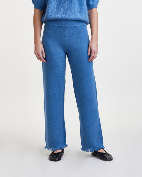 Byxor Layla Cashmere Blå 2
