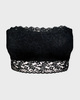 Hanky Panky Bh Signature Lace Unlined Bandeau Svart M