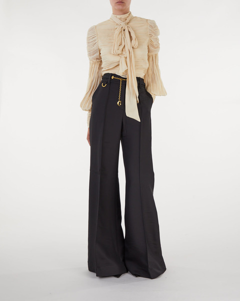Celestial Ruched Blus Beige 2