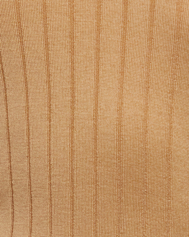 Moncler Tröja Logo Wool Polo Neck Jumper Khaki M