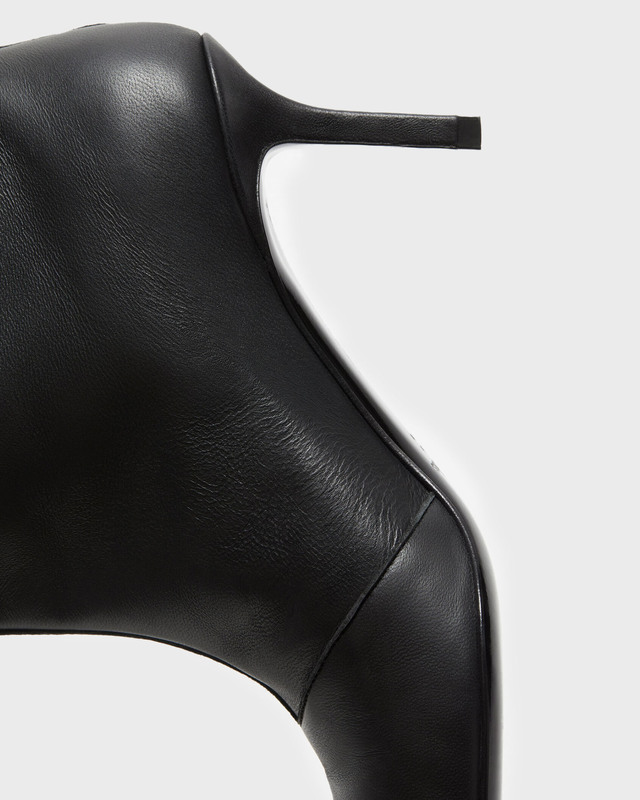 Acne Studios Stövlar Leather Pointed  Svart EUR 41