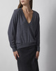 Wakakuu Icons Sweater Angler Merino Wool V-Neck Grey XL