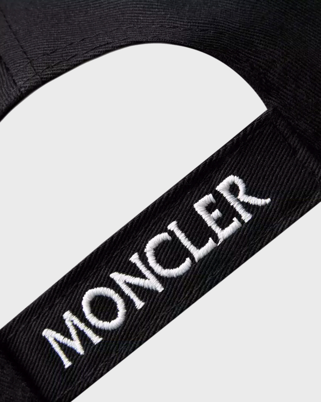 Moncler Cap Baseball Black ONESIZE