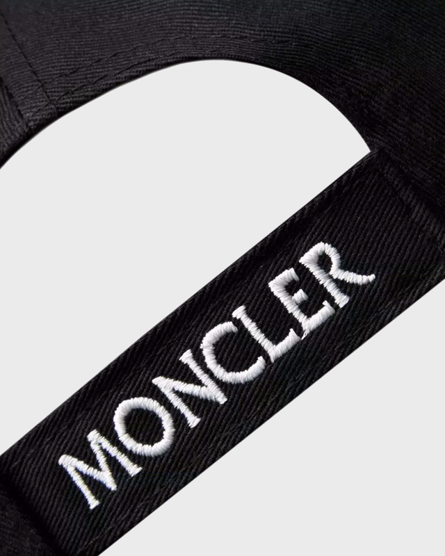 Moncler Cap Baseball Svart ONESIZE