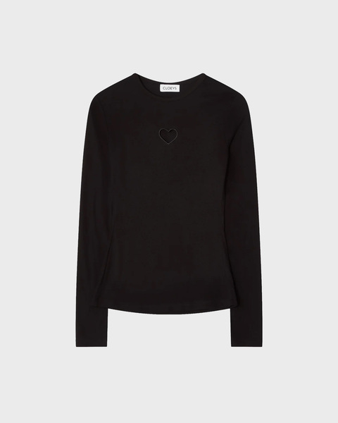 Top Tight Long Sleeve Black 1