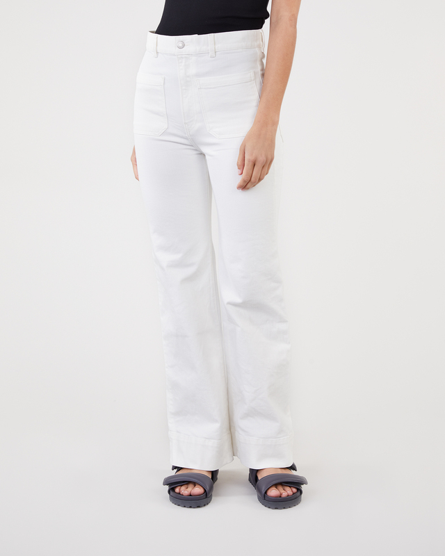 Jeanerica Jeans SW006 St Monica Vit | WAKAKUU