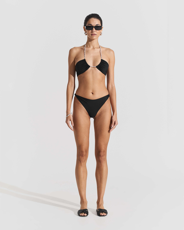 Seaquelle  Bikini Bottom Twisted Black S