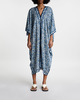 Malina Kaftan Ambra Printed  Blå ONESIZE