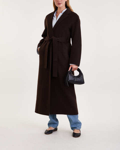 Coat Alexa Mörkbrun 2