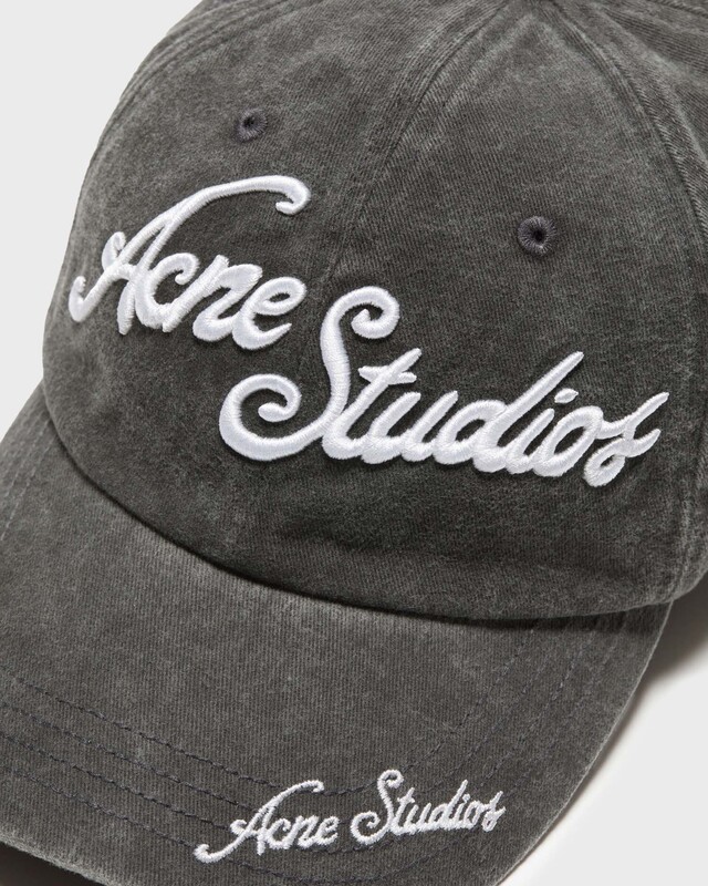Acne Studios Keps Logo Vintage Faded black ONESIZE