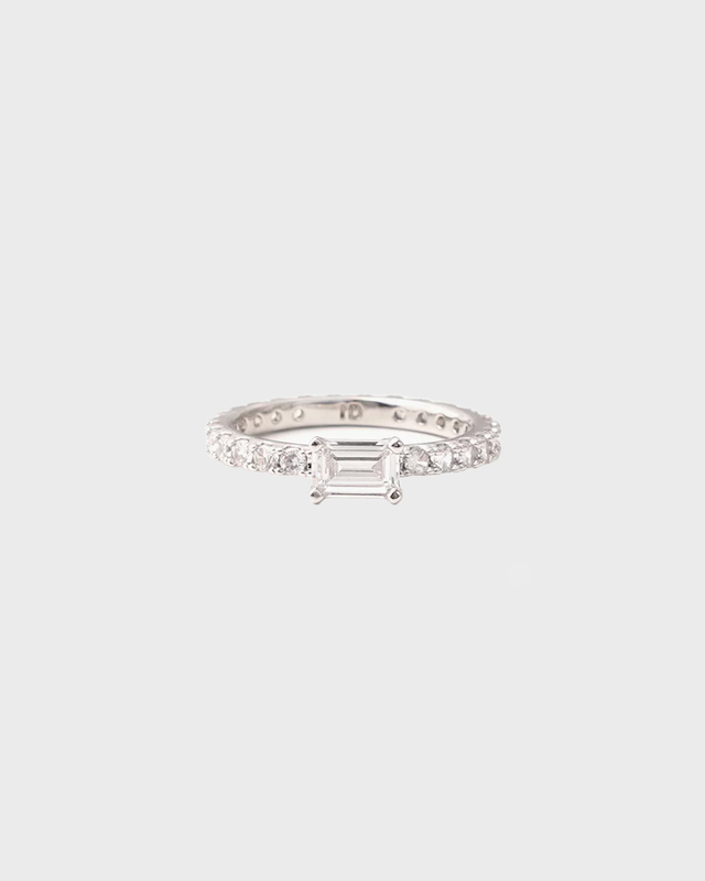 Izabel Display Ring Ultra Slim Silver 58