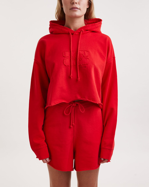 Hoodie Isoli Cropped Red 2