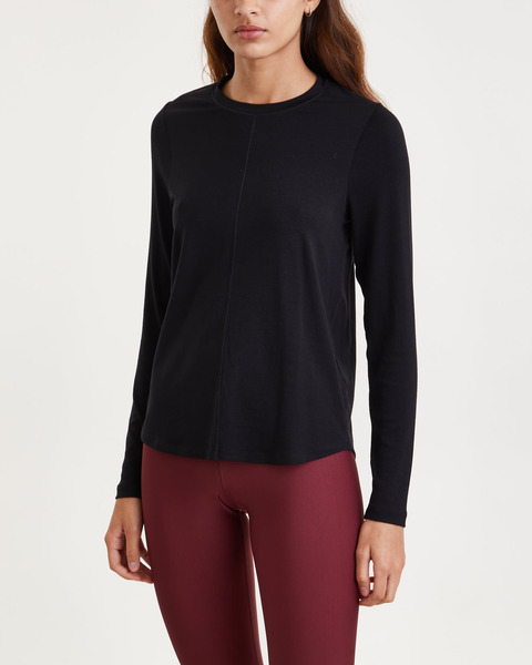 Tröja Delight Crew Neck Long Sleeve Svart 1