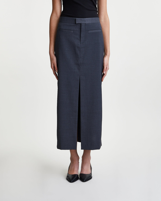 Filippa K Kjol Long Tailored Mörkgrå 38