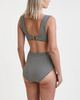By Malene Birger Bikinitopp Belira Svart/vit XL