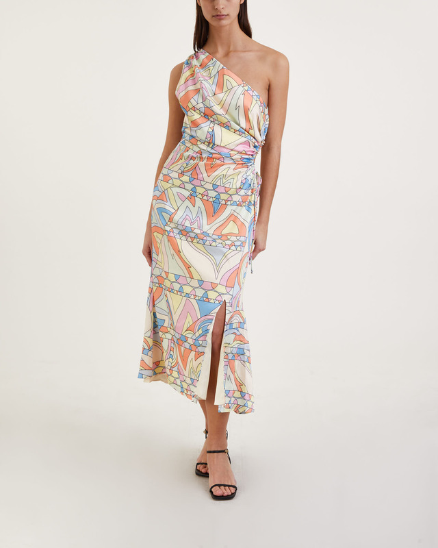 By Malina Dress Ellie Bold Shapes Multicolor S