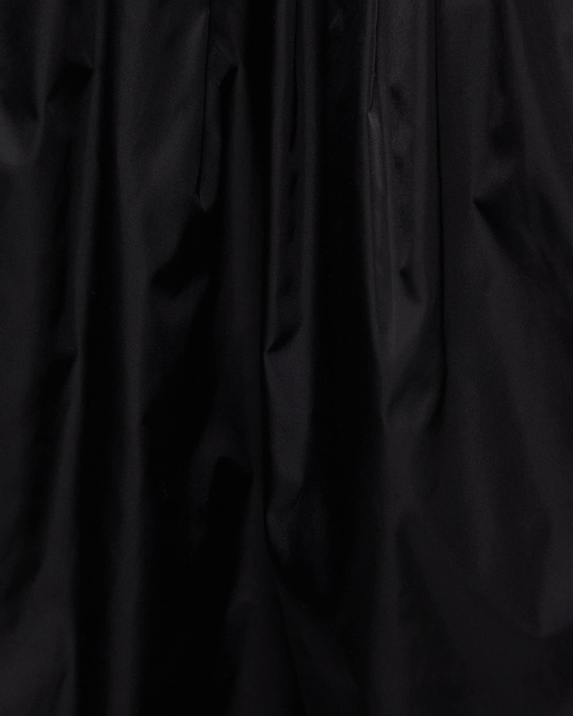 Ganni Skirt Duchesse Nylon Long Pocket Black 34