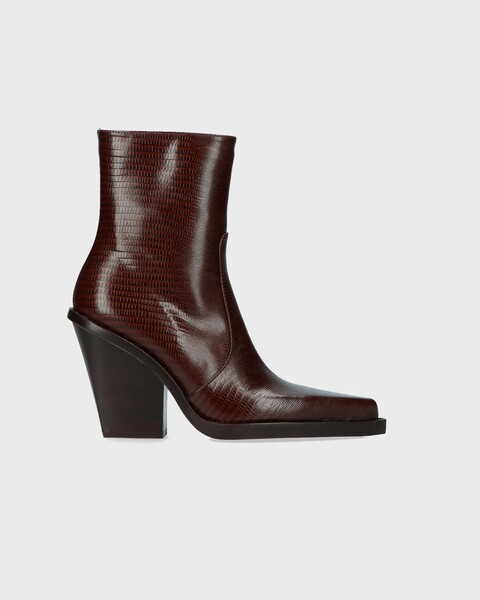 Rodeo Ankle Boot Röd/brun 1