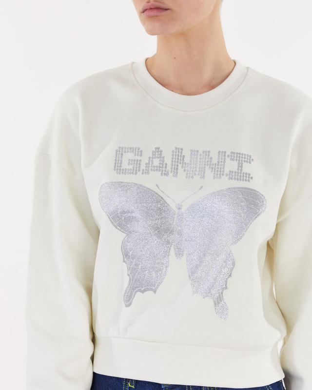 Ganni Sweater Isoli Butterfly Egret S