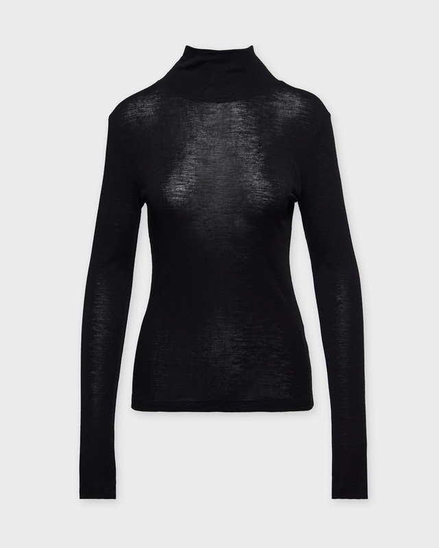 Wakakuu Icons Sweater Turtleneck Merino Wool Black XS