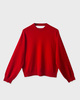 RÓHE Sweater Crewneck Open Neck Röd 40