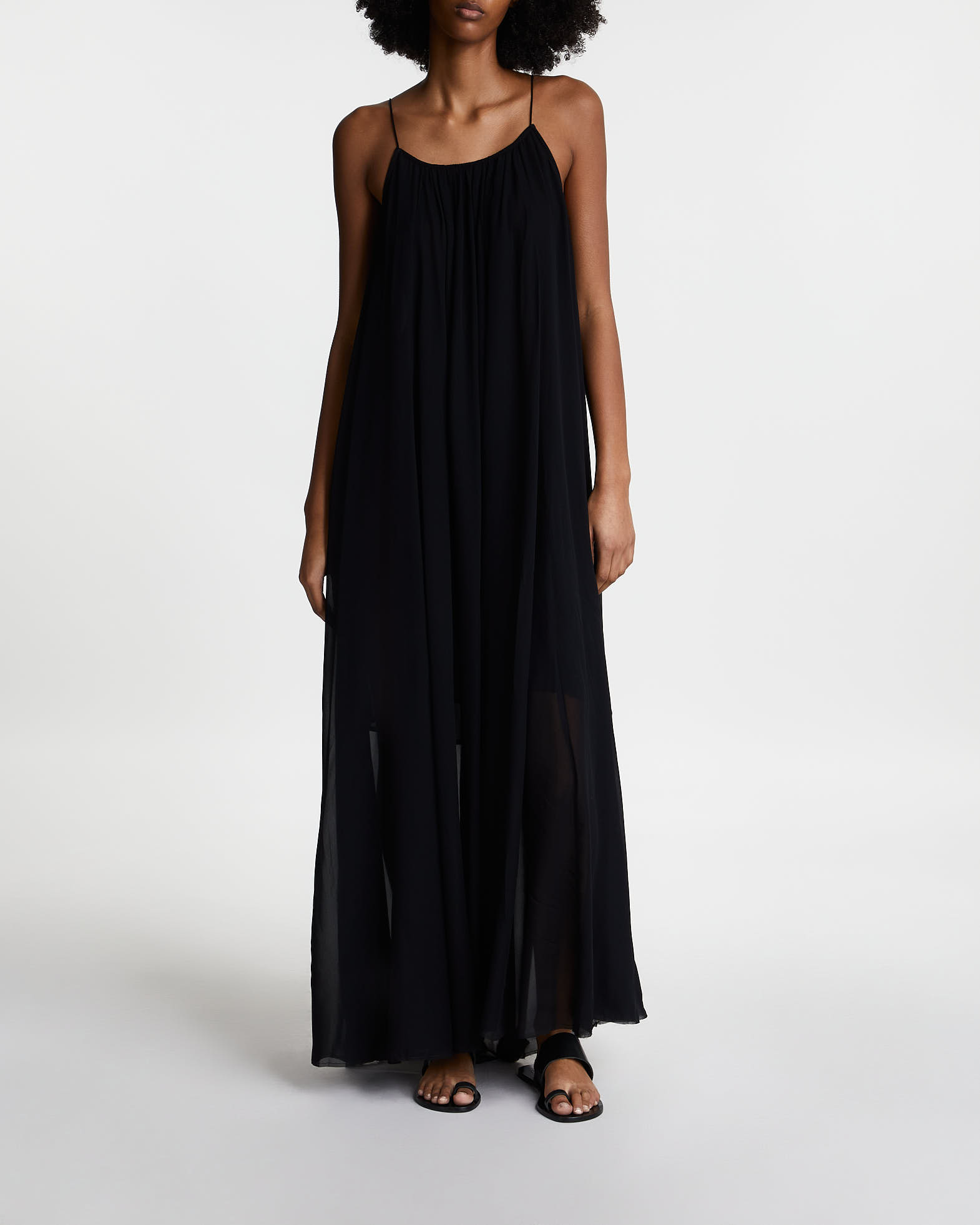solin cosmic chiffon maxi dress by rodebjer Size:56 Long Jacket+50 Waist Adjust 46 to 52)(Height:6