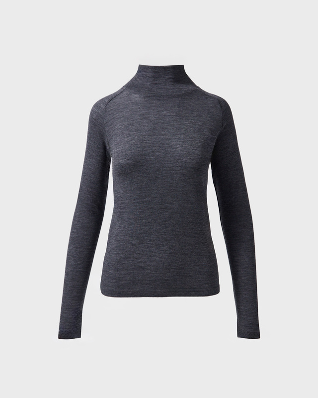 Wakakuu Icons Tröja Turtleneck Diane Grå M