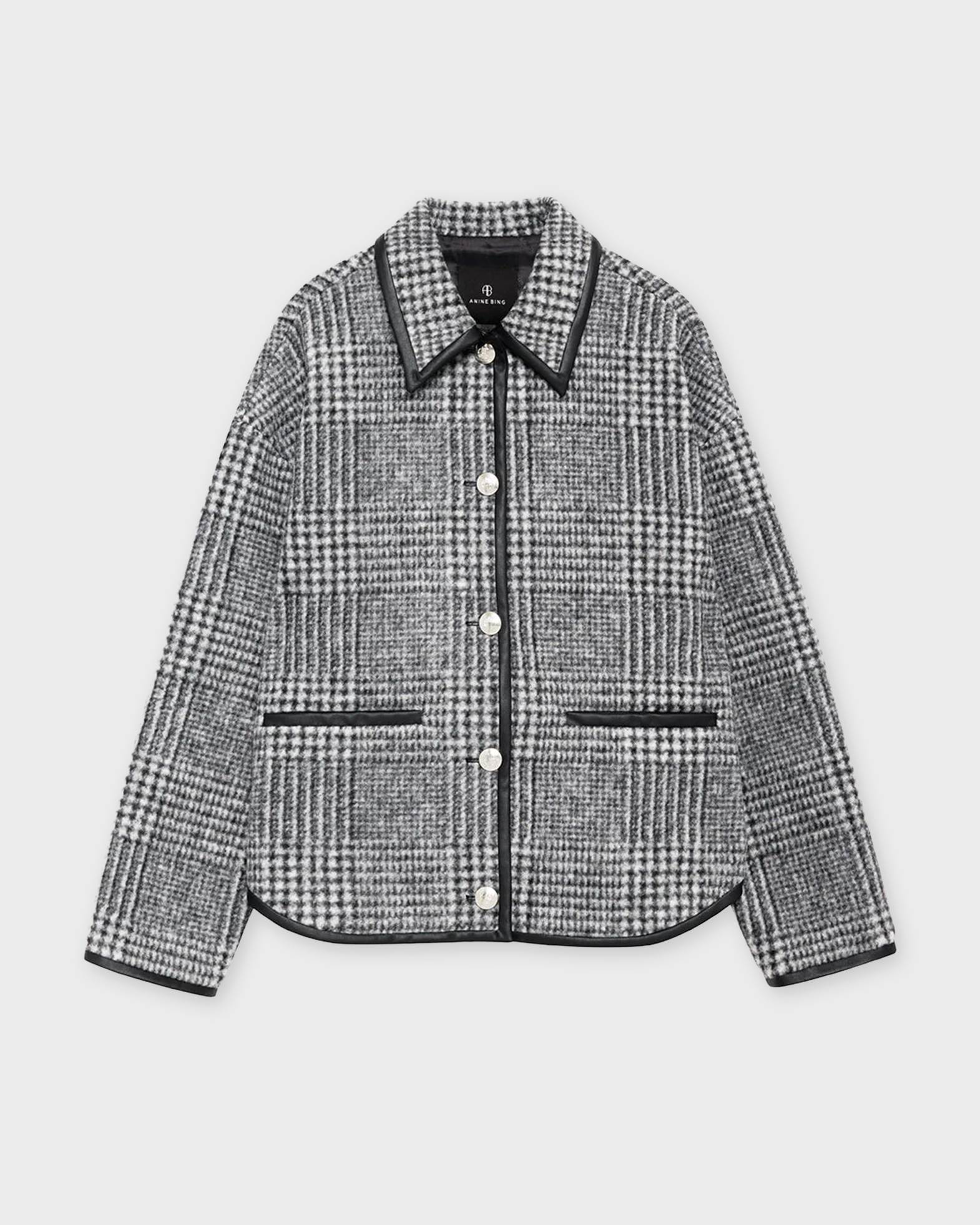 Anine Bing Women's Grey Jacket Camden Xs