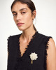 By Malene Birger Brooch Helea White ONESIZE