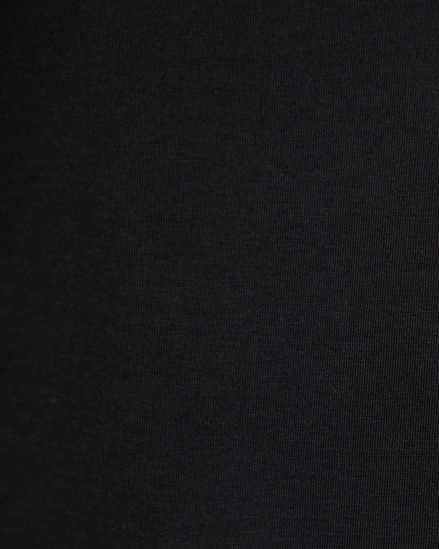 Moncler T-Shirt Crochet Accent Cotton Black L