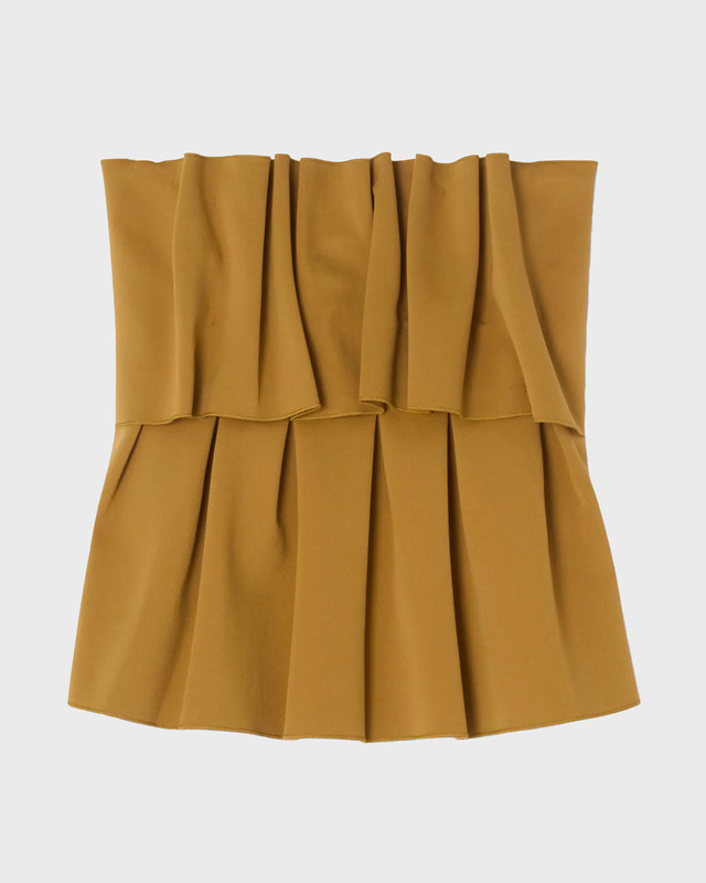 Dagmar Top Sculpted Tube Brun 38