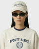 Sporty & Rich Caps Vendome LA Ecru ONESIZE