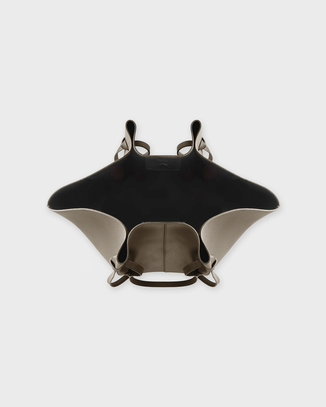 YUZEFI Bag XL Mochi Pebble Grain Leather Taupe ONESIZE