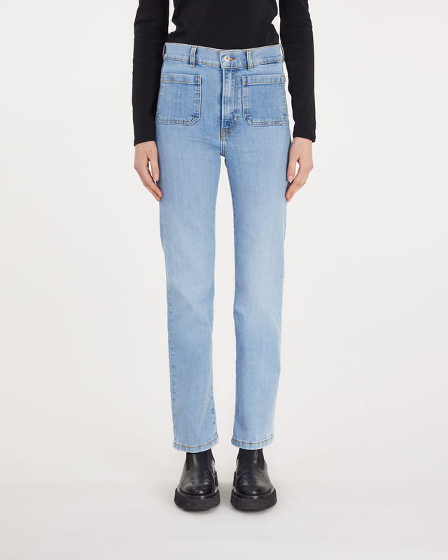 Jeanerica Jeans AW014 Alta Blå W26/L32