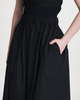 Dagmar Kjol A-Lined Midi Cotton Svart 34