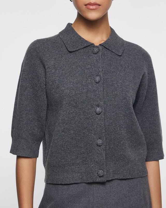 The Garment Cardigan Como Short  Grey melange UK 10 (EUR 38)